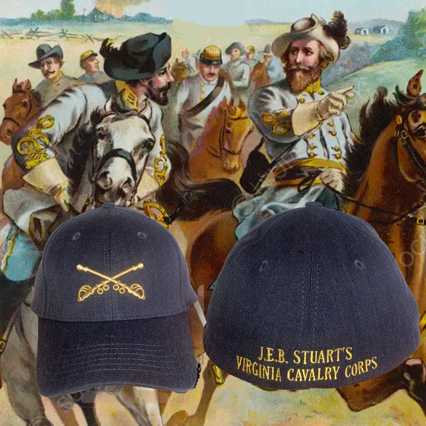 Stuart’s Confederate Cavalry Corps